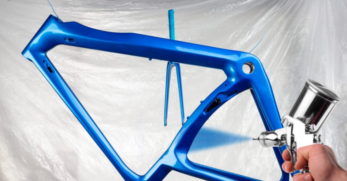Pintar una bici de manera profesional