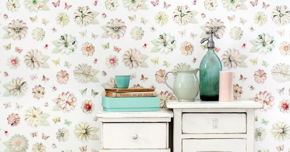 papel de pared vintage