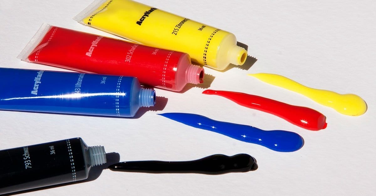 ¿Són las pinturas acrílicas seguras para sus hijos?