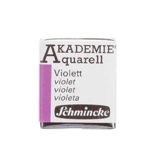 Acuarela violeta Akademie Aquarell de Schmincke